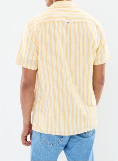قميص تومي هيلفيغر لينو مخطط للرجال