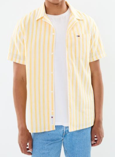 قميص تومي هيلفيغر لينو مخطط للرجال