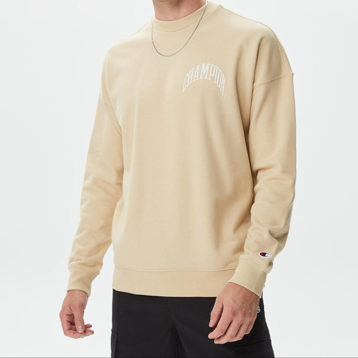 سويت شيرت من مزيج القطن بشعار Champion Bookstore – سويت شيرت