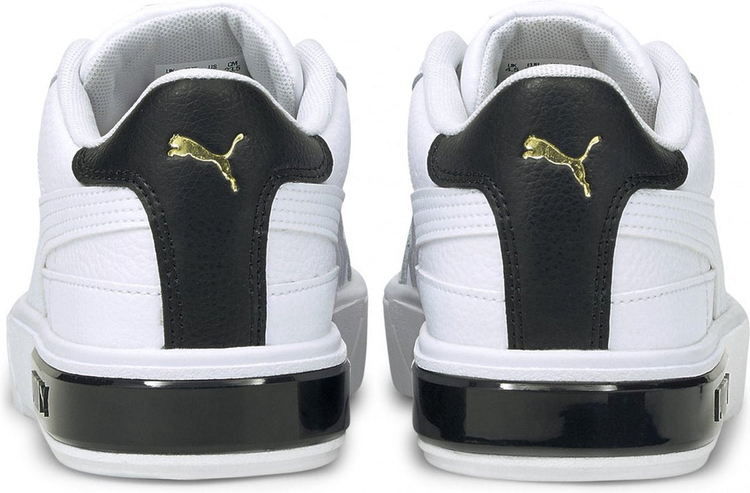 حذاء رياضي نسائي من Puma Cali Star - جلد أبيض