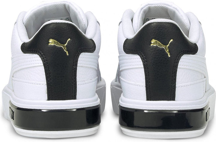 حذاء رياضي نسائي من Puma Cali Star - جلد أبيض