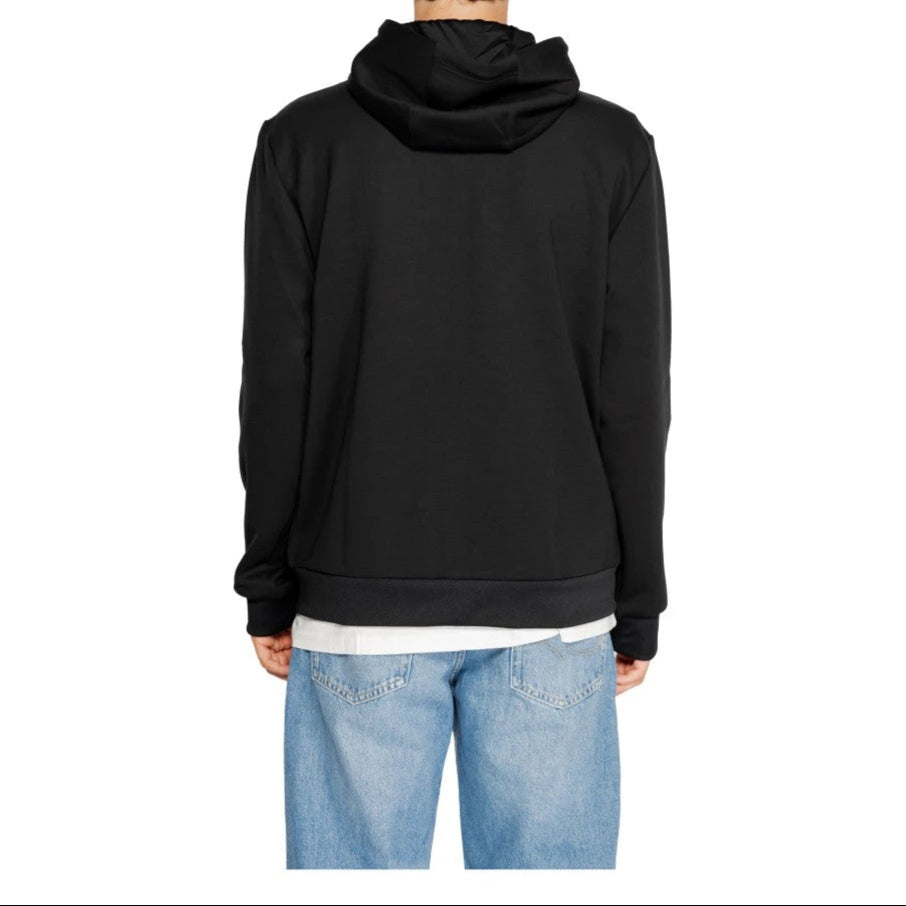 سترة بوليستر سوداء من أرماني إكستشينج