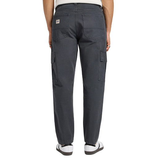 بنطال تشينو رجالي من لي باللون الرمادي