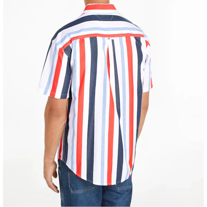 قميص تومي هيلفيغر للرجال مخطط - متعدد الألوان