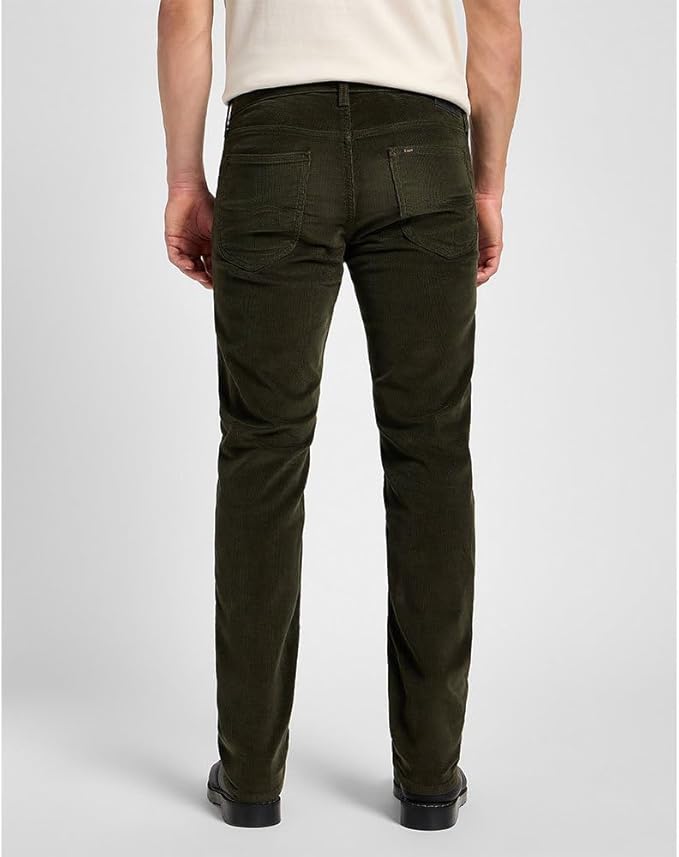 بنطلون دارين للرجال من لي باللون الأخضر