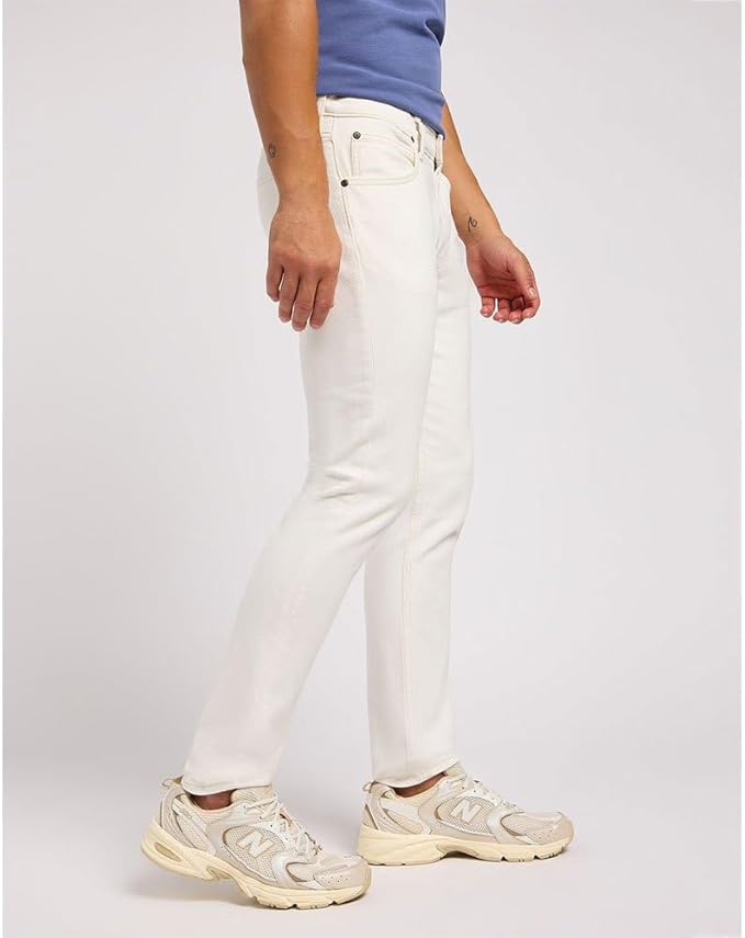 بنطال جينز لوك سليم فيت للرجال من لي، بيج