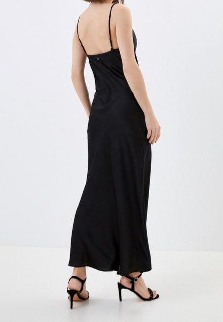 فستان طويل من مزيج الحرير من جيس