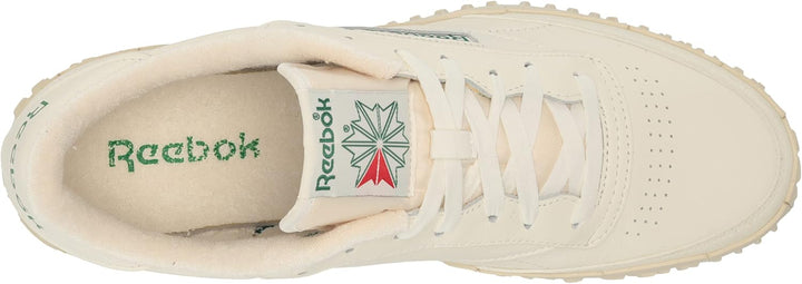 حذاء رياضي نسائي من ريبوك كلوب سي فيبرام "تشالك جلين جرين"