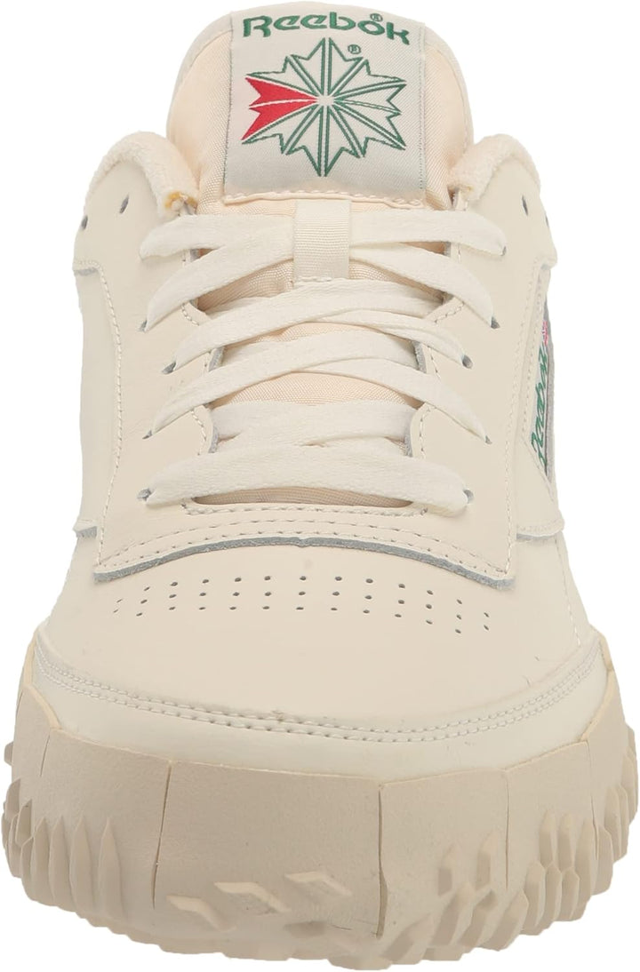 حذاء رياضي نسائي من ريبوك كلوب سي فيبرام "تشالك جلين جرين"