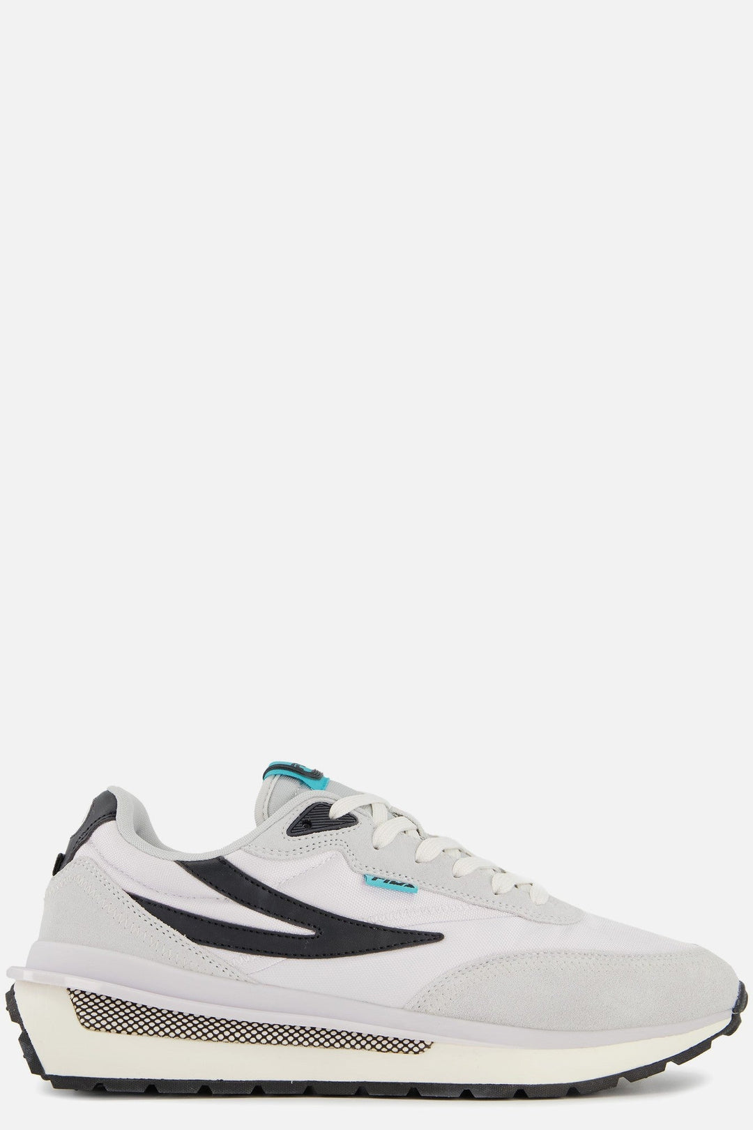 حذاء رياضي فيلا ريجيو من الجلد المدبوغ باللون الرمادي