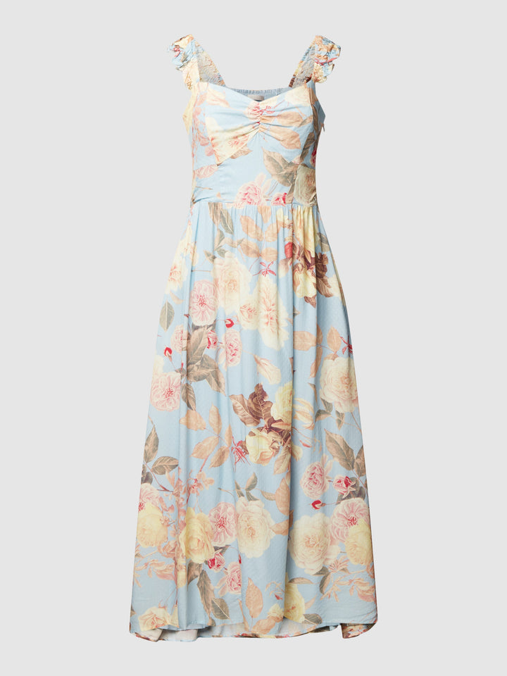 فستان ماكسي زهري للنساء من جيس