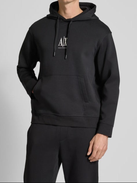 هودي بشعار جيرسي من Armani Exchange