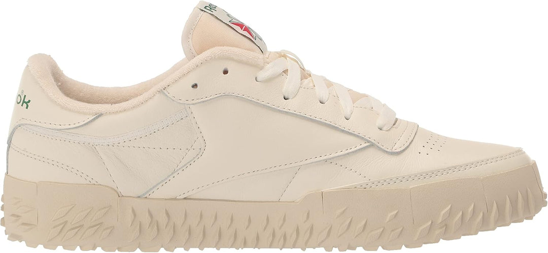 حذاء رياضي نسائي من ريبوك كلوب سي فيبرام "تشالك جلين جرين"