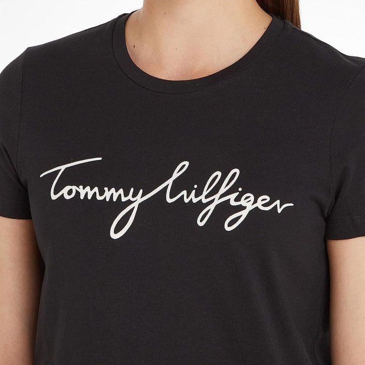 تي شيرت تومي هيلفيغر قطني برقبة دائرية