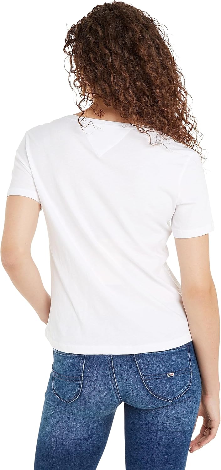 تي شيرت بشعار تومي جينز