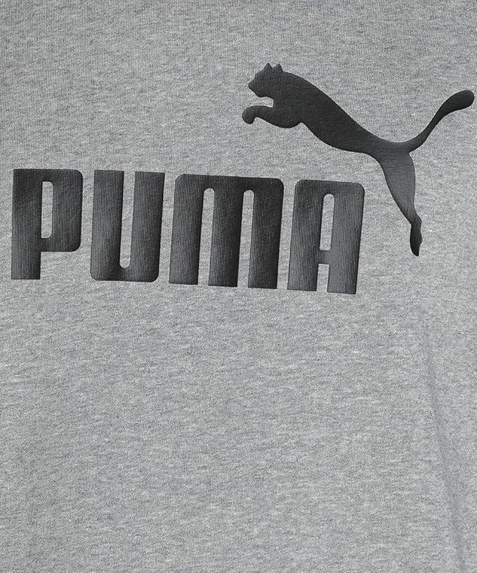 سويت شيرت رجالي من PUMA Essentials بشعار كبير وياقة دائرية