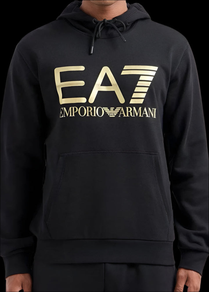 إمبوريو أرماني - هودي قطني أسود