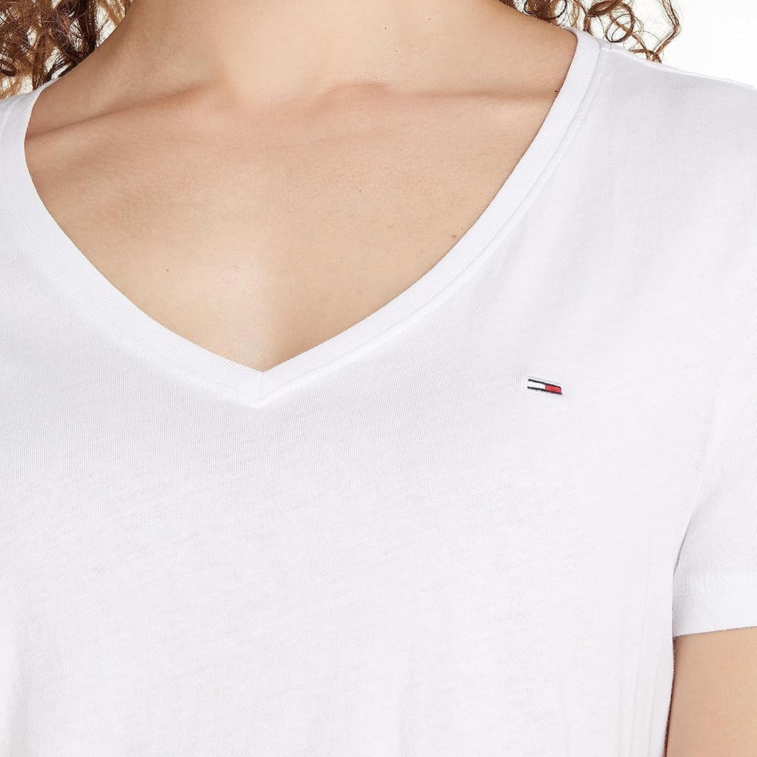 تي شيرت بشعار تومي جينز