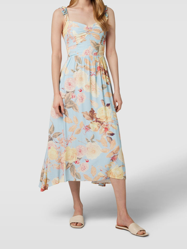 فستان ماكسي زهري للنساء من جيس