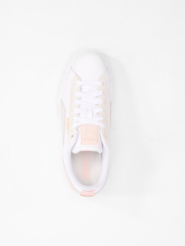 حذاء رياضي نسائي من PUMA Mayze Gentle - أبيض/رمادي ريشي