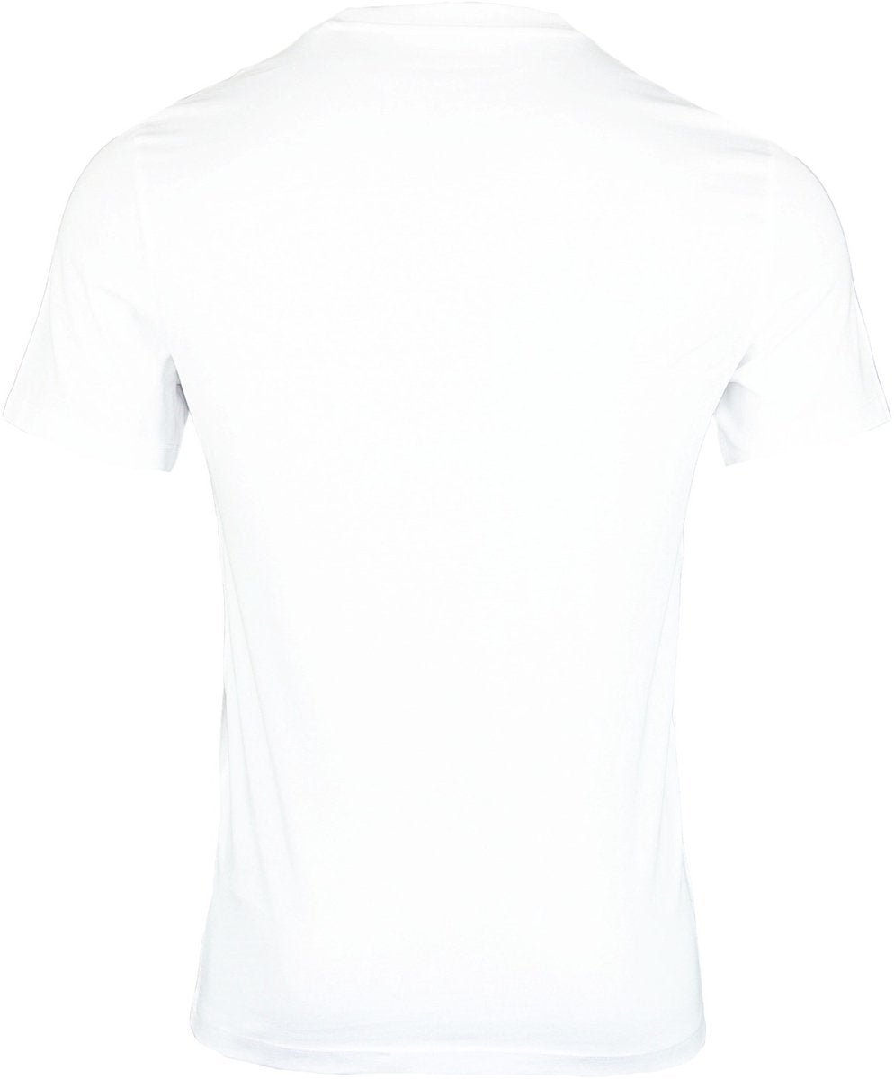 تي شيرت رجالي من Guess بشعار مطرز