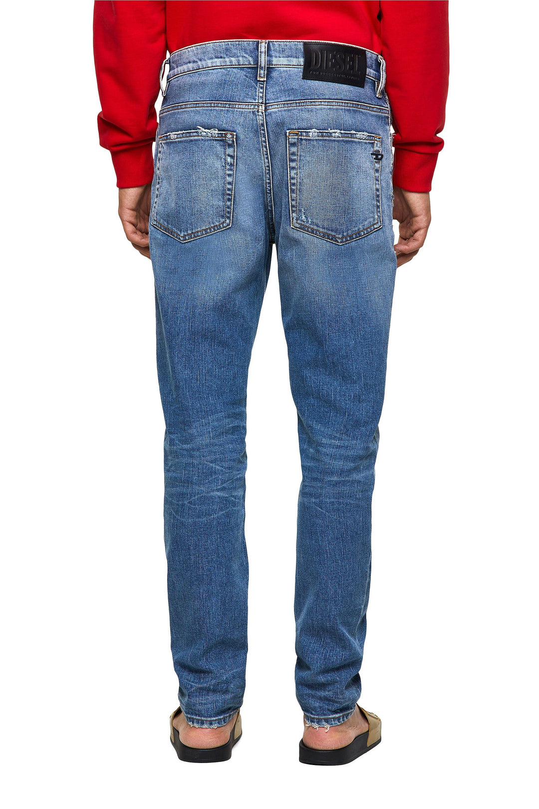 بنطال جينز دي-فينين أزرق للرجال من ديزل