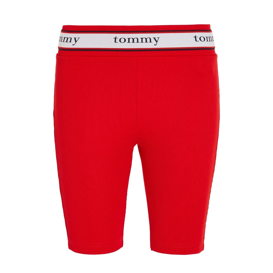 شورت جيرسي مضلع للنساء من تومي جينز