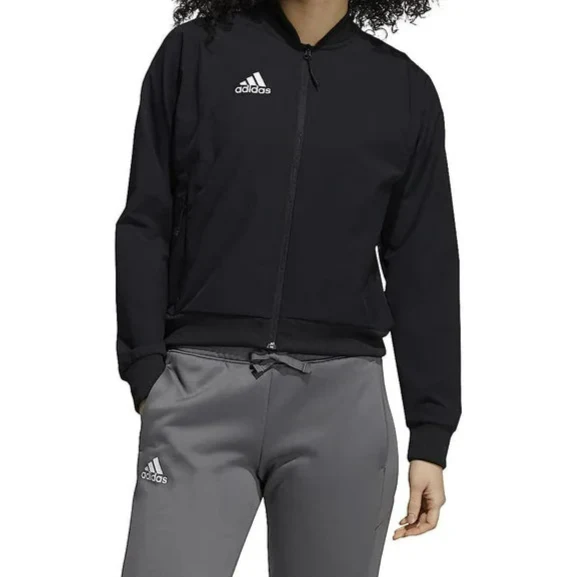 جاكيت بومبر منسوج Sideline 21 للنساء من Adidas