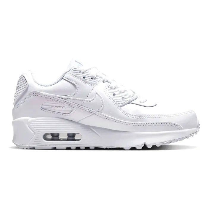 حذاء نايكي اير ماكس 90 جلدي – أبيض