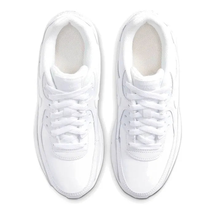 حذاء نايكي اير ماكس 90 جلدي – أبيض