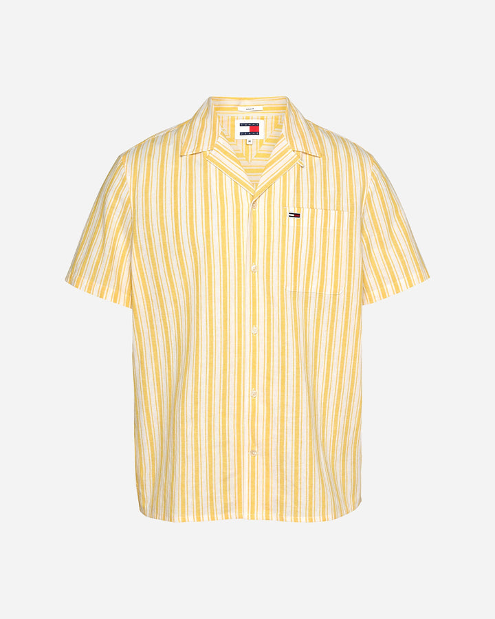 قميص تومي هيلفيغر لينو مخطط للرجال