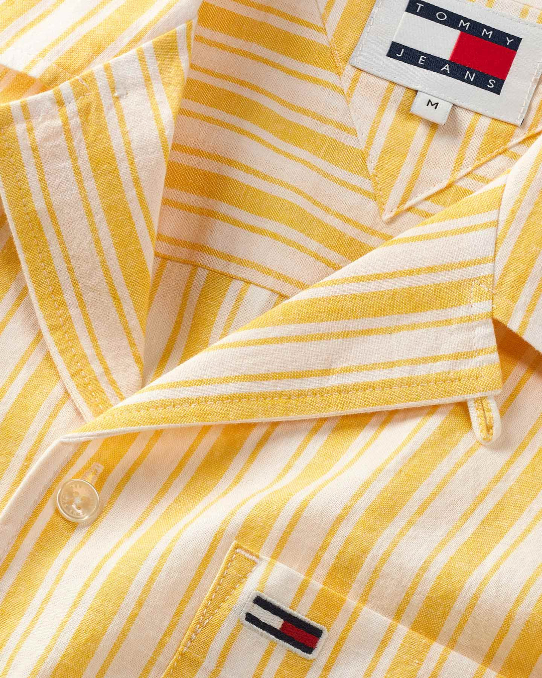 قميص تومي هيلفيغر لينو مخطط للرجال