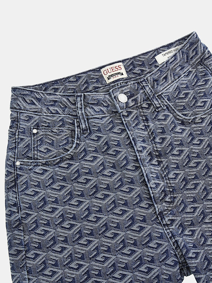 بنطال جينز بشعار G Cube من Guess