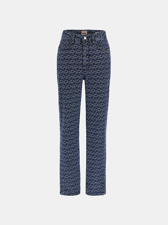 بنطال جينز بشعار G Cube من Guess