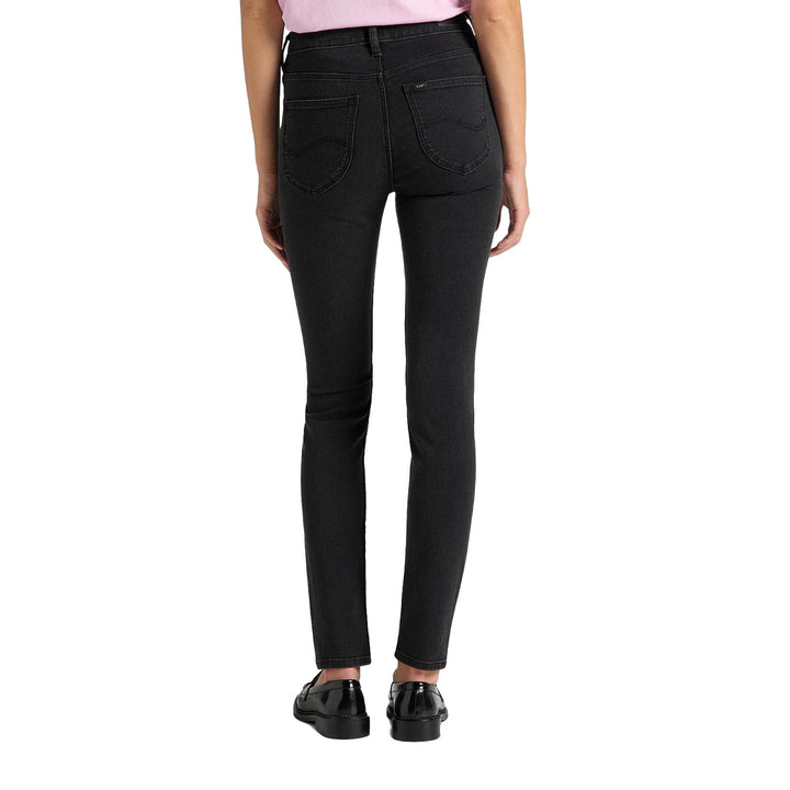 بنطلون جينز سكارليت النسائي الضيق عالي الخصر من لي