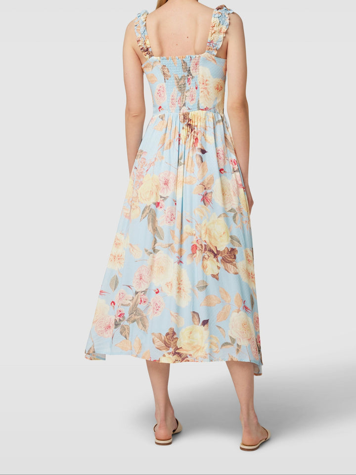 فستان ماكسي زهري للنساء من جيس