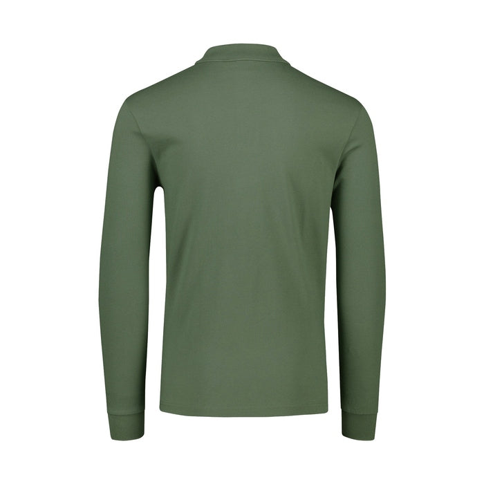 قميص بولو بوس باسربي مفتوح باللون الأخضر