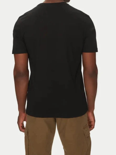 تي شيرت هوغو بوس القطني الأسود