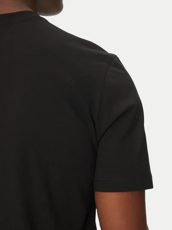 تي شيرت هوغو بوس القطني الأسود