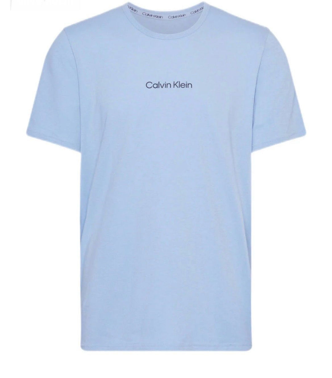 كالفن كلاين - تي شيرت باللون الأزرق