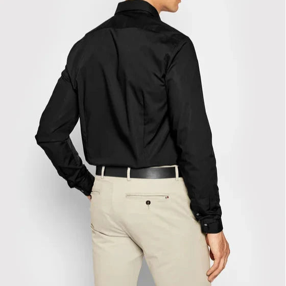 قميص كالفن كلاين بوبلين بقصّة Slim Fit