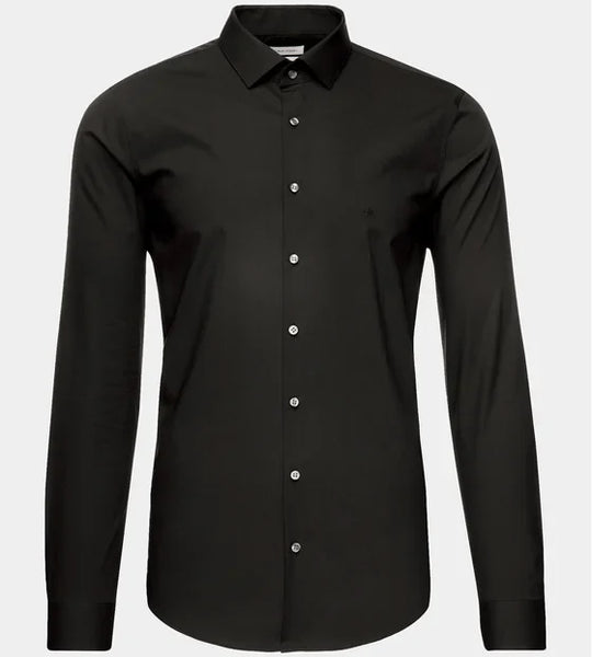 قميص كالفن كلاين بوبلين بقصّة Slim Fit