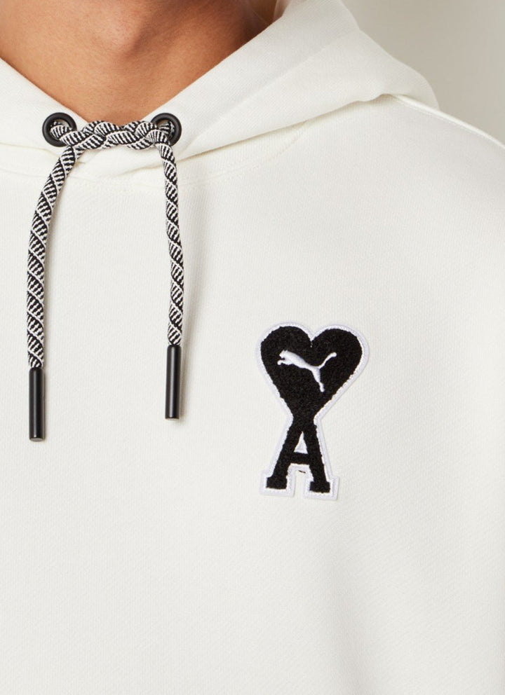 هودي PUMA x AMI – مارشميلو (أبيض)