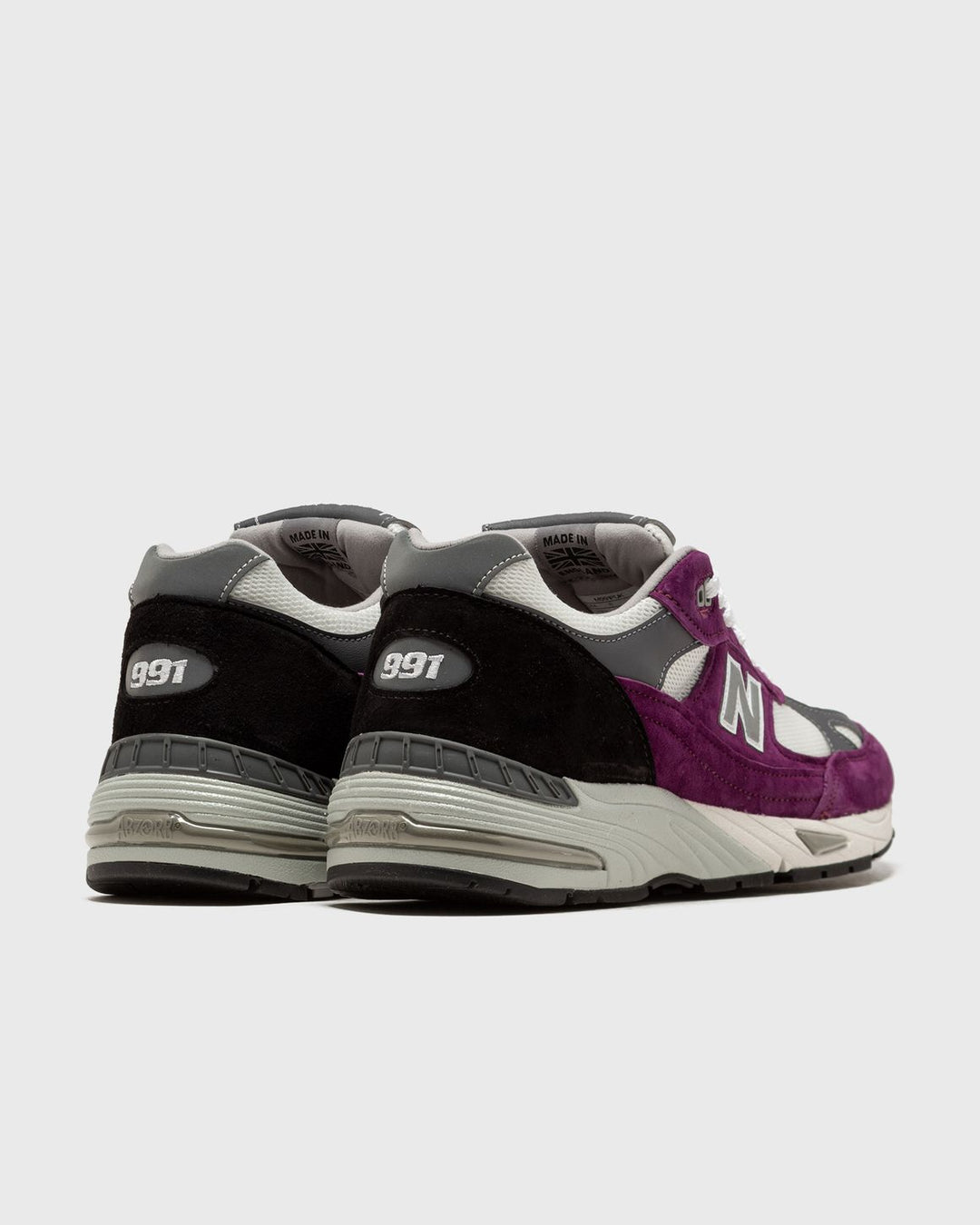 حذاء نيو بالانس 991v1 برايت رينيسانس للنساء - بنفسجي/رمادي/أسود