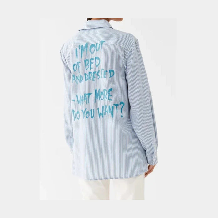 قميص Guess Back Graffiti Print