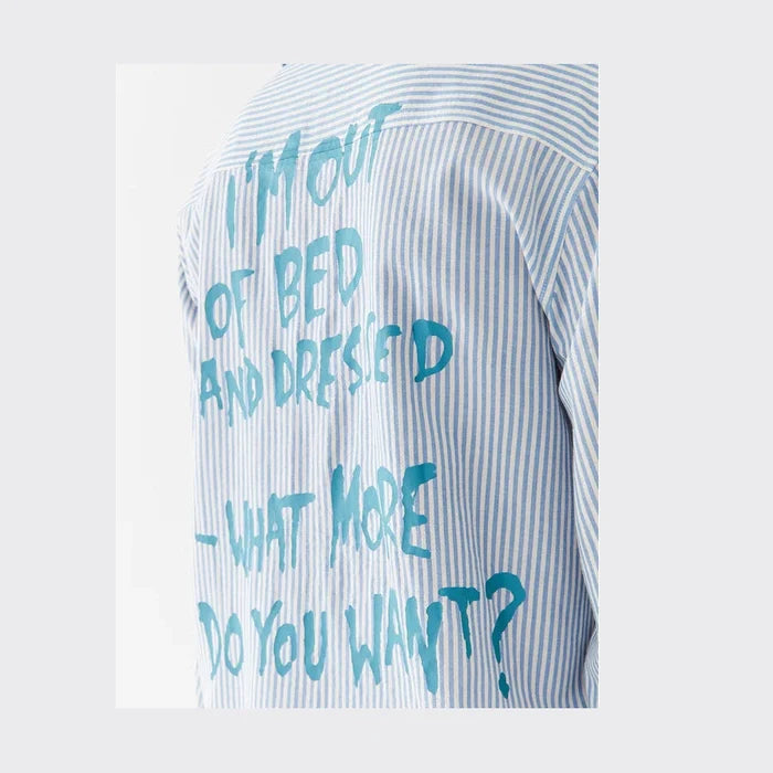 قميص Guess Back Graffiti Print