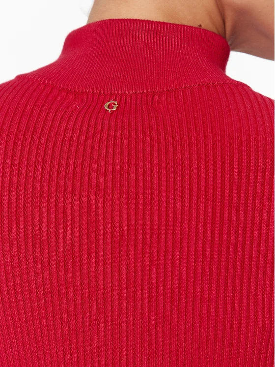 فستان جيس القصير ذو التصميم المقطوع