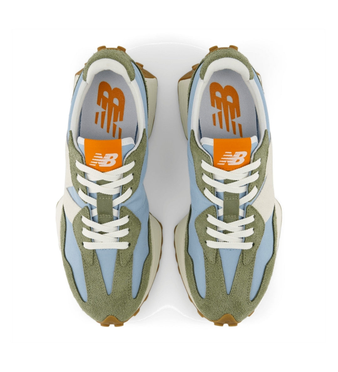حذاء نيو بالانس 327 "دارك أوليفين" للجنسين