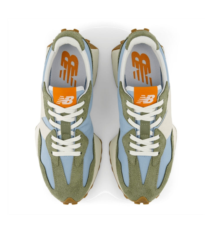 حذاء نيو بالانس 327 "دارك أوليفين" للجنسين