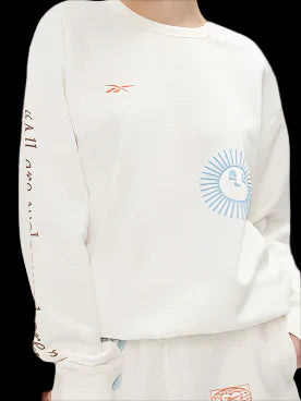 سويت شيرت ريبوك ميكينا كلاسيكس جود فايبس كرو